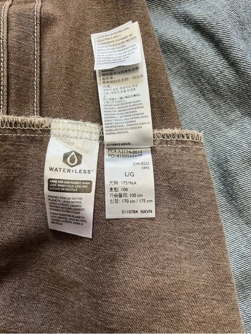 Levi's Premium Men's Type I Relaxed Fit L Trucker Jacket  Champlain Colorblock - Picture 8 of 13